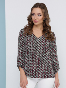 Блуза MarSe модель marse-bluza-1819-bordovj Фото