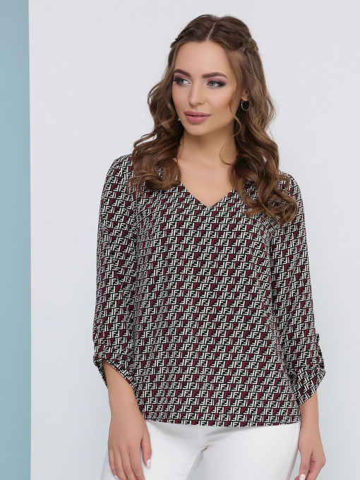 Блуза MarSe модель marse-bluza-1819-bordovj Фото