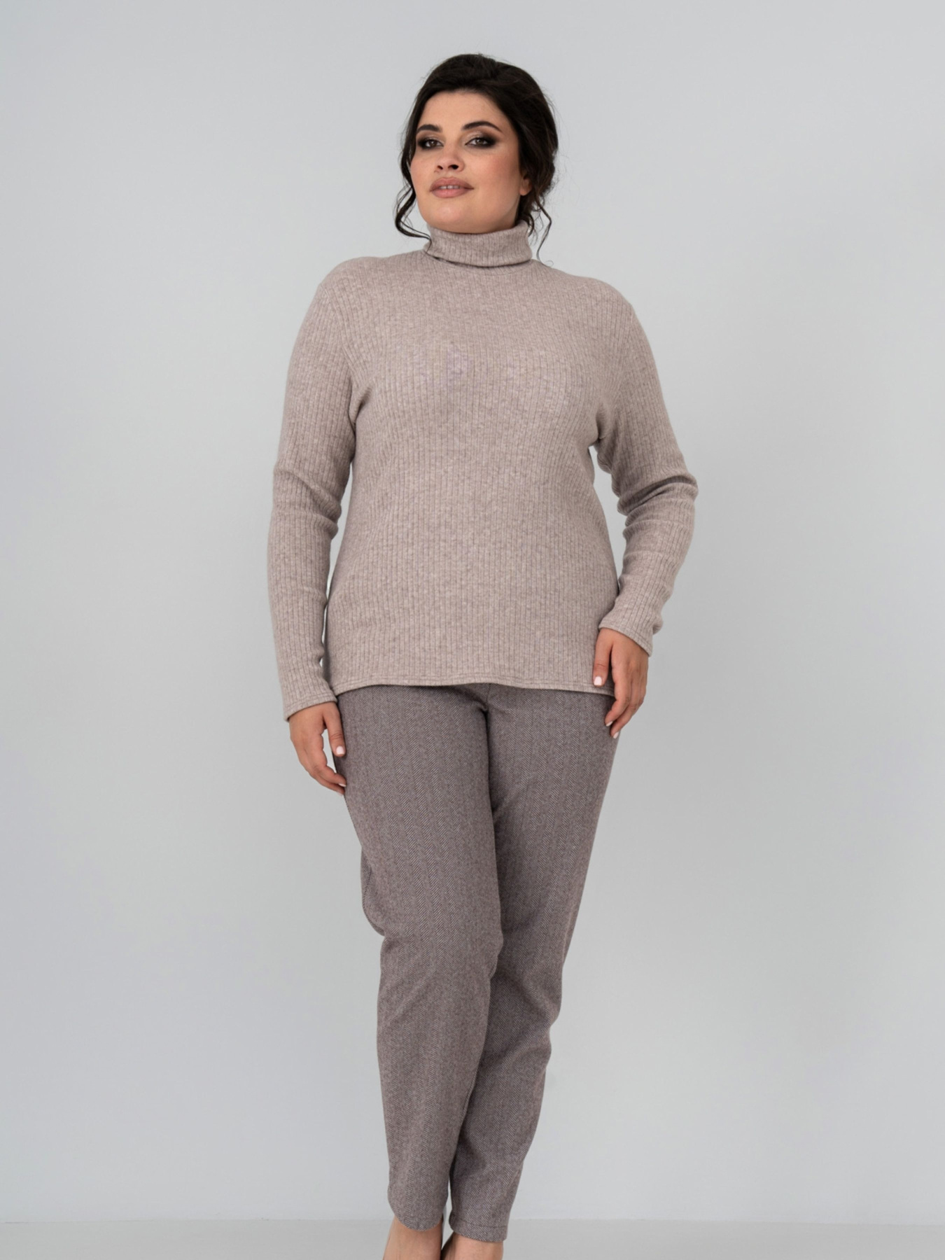 Водолазка All Posa модель ap101737p-kakao Фото