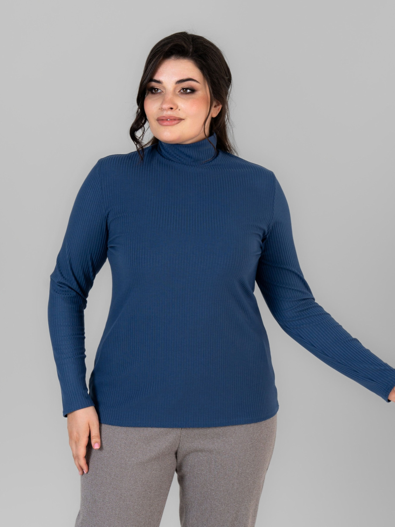 Водолазка All Posa модель ap101676p-sinj Фото