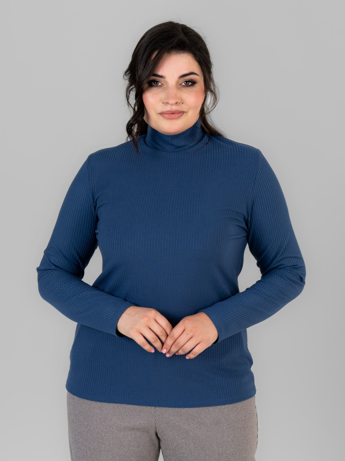 Водолазка All Posa модель ap101676p-sinj Фото