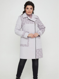 Плащ All Posa модель ap101192p-kakao Фото