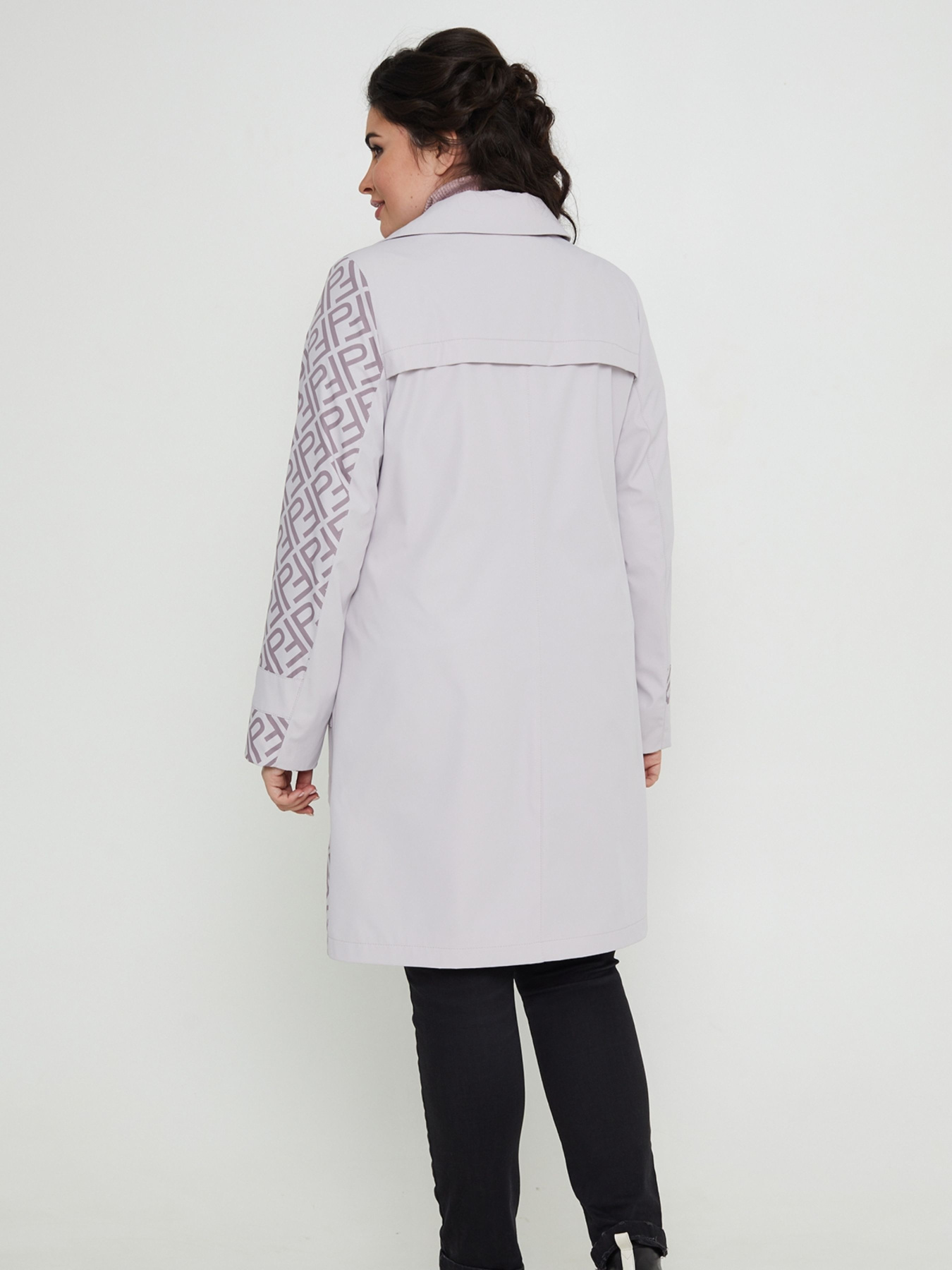 Плащ All Posa модель ap101192p-kakao Фото