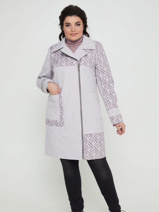 Плащ All Posa модель ap101192p-kakao Фото