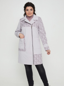 Плащ All Posa модель ap101192p-kakao Фото