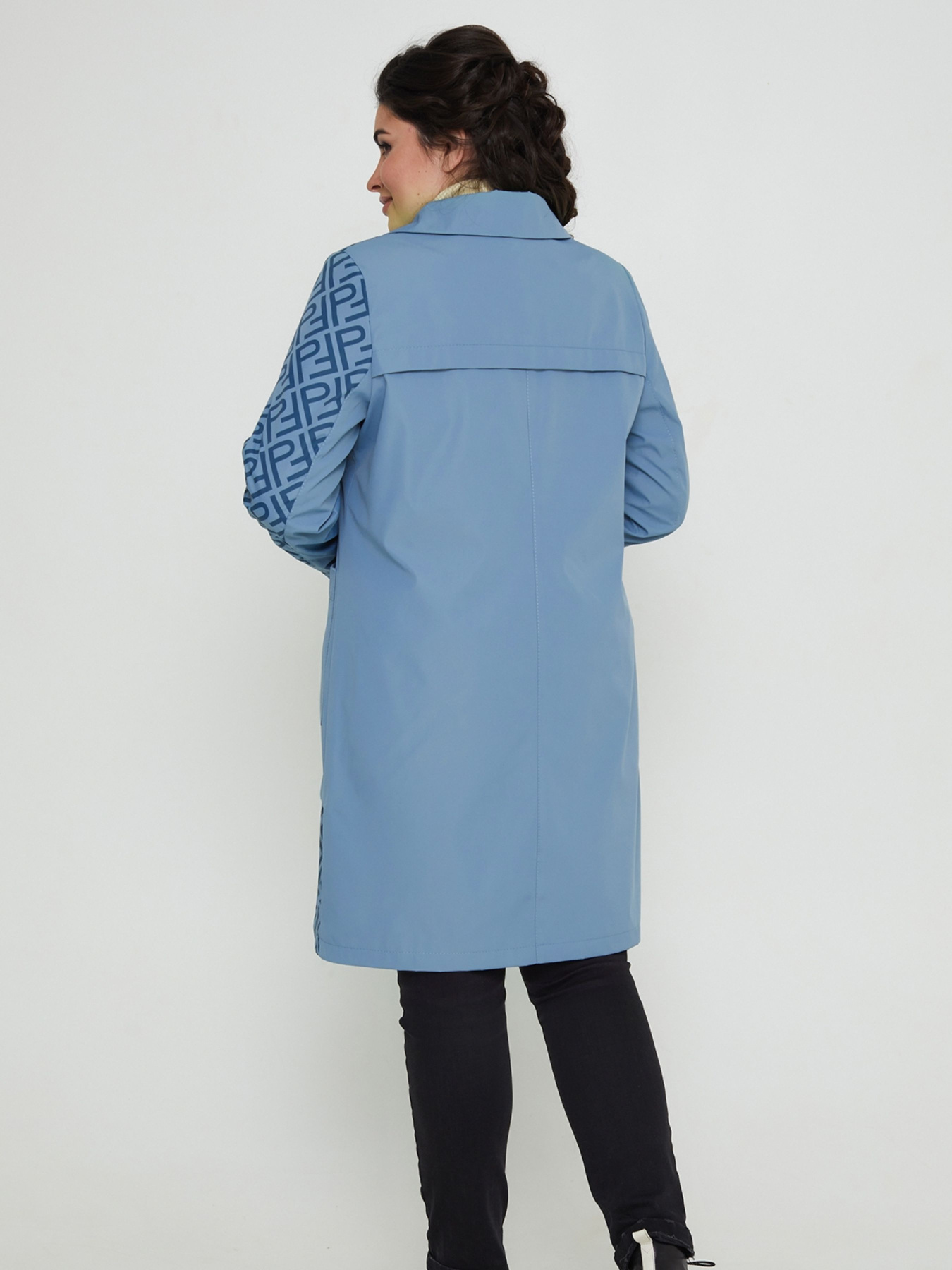 Плащ All Posa модель ap101192p-dzhins Фото