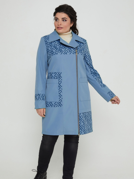 Плащ All Posa модель ap101192p-dzhins Фото