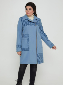 Плащ All Posa модель ap101192p-dzhins Фото