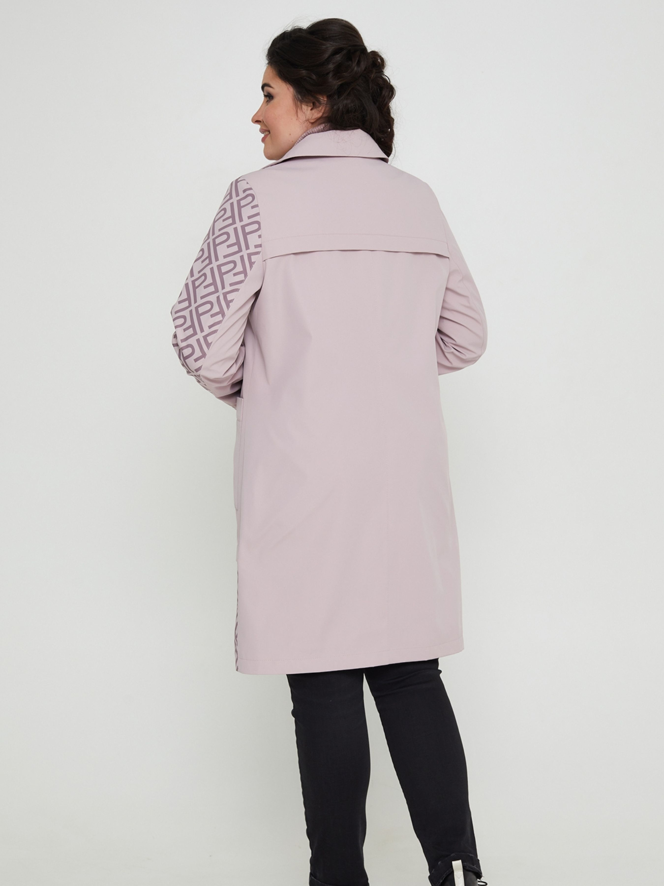 Плащ All Posa модель ap101192p-dimchasta-troqnda Фото