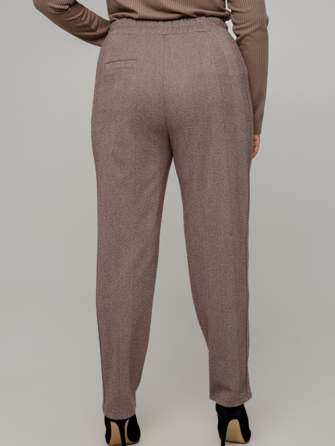 Брюки повседневные All Posa модель ap101669p-korichnevij Фото