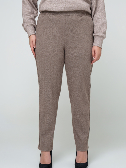 Брюки повседневные All Posa модель ap101669p-kapuchno Фото