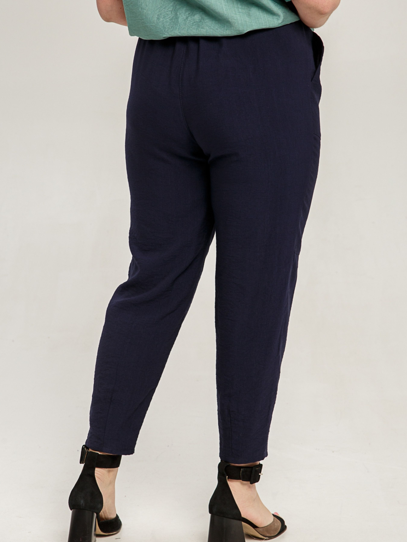 Повсякденні штани All Posa модель ap101471p-temno-sinj Фото