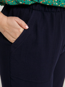 Повсякденні штани All Posa модель ap101468p-temno-sinj Повсякденні штани All Posa модель ap101468p-temno-sinj Фото