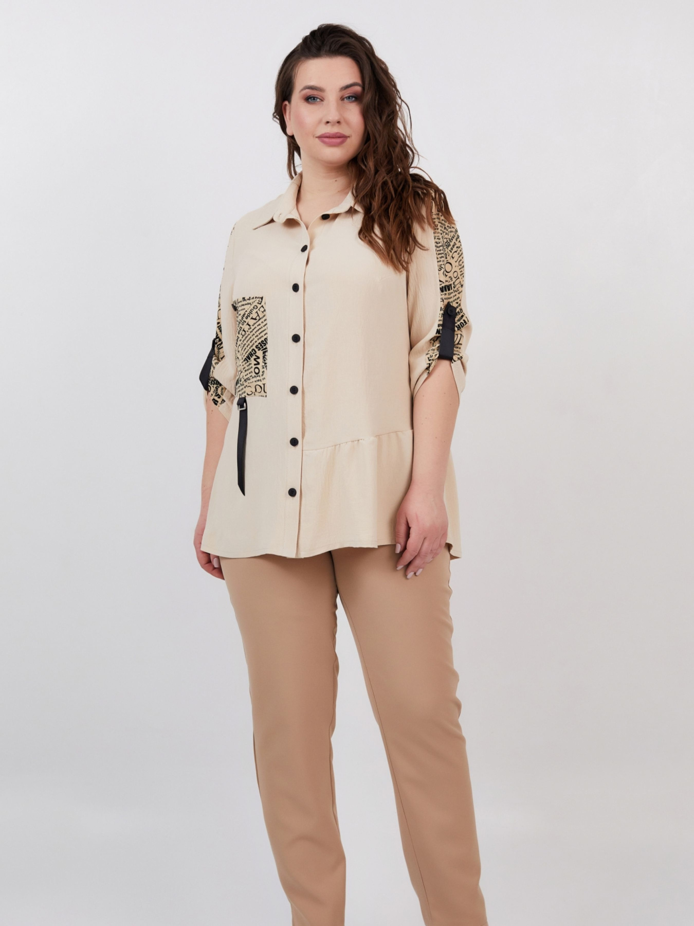 Повсякденні штани All Posa модель ap100526p-persik Фото