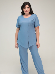 Костюм All Posa модель ap101582p-dzhins Фото