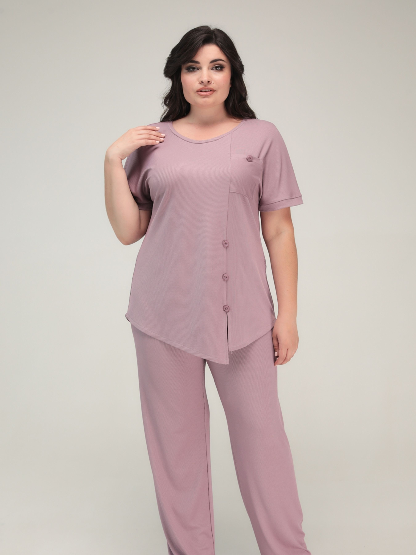 Костюм All Posa модель ap101582p-dimchasta-troqnda Фото