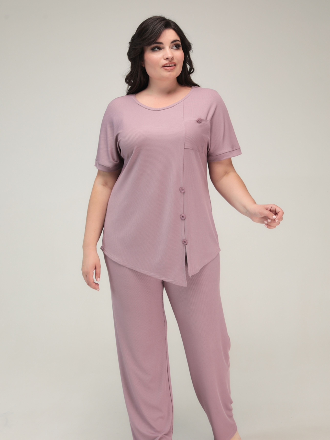 Повсякденний костюм All Posa модель ap101582p-dimchasta-troqnda Фото