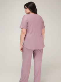 Повсякденний костюм All Posa модель ap101582p-dimchasta-troqnda Фото