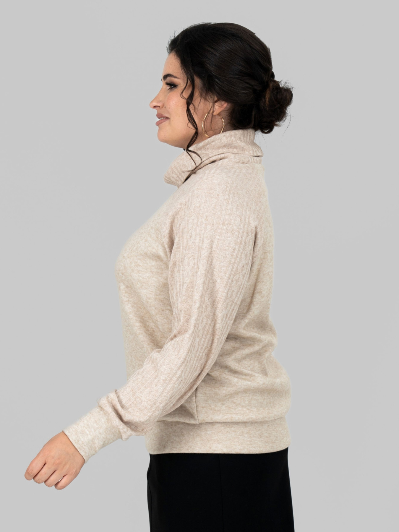 Свитер All Posa модель ap102169p-bezhevij Фото