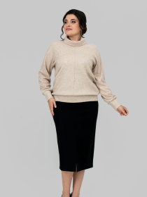 Свитер All Posa модель ap102169p-bezhevij Фото