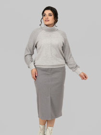 Светр All Posa модель ap102169p-kakao Светр All Posa модель ap102169p-kakao Фото