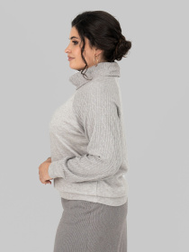 Светр All Posa модель ap102169p-kakao Светр All Posa модель ap102169p-kakao Фото