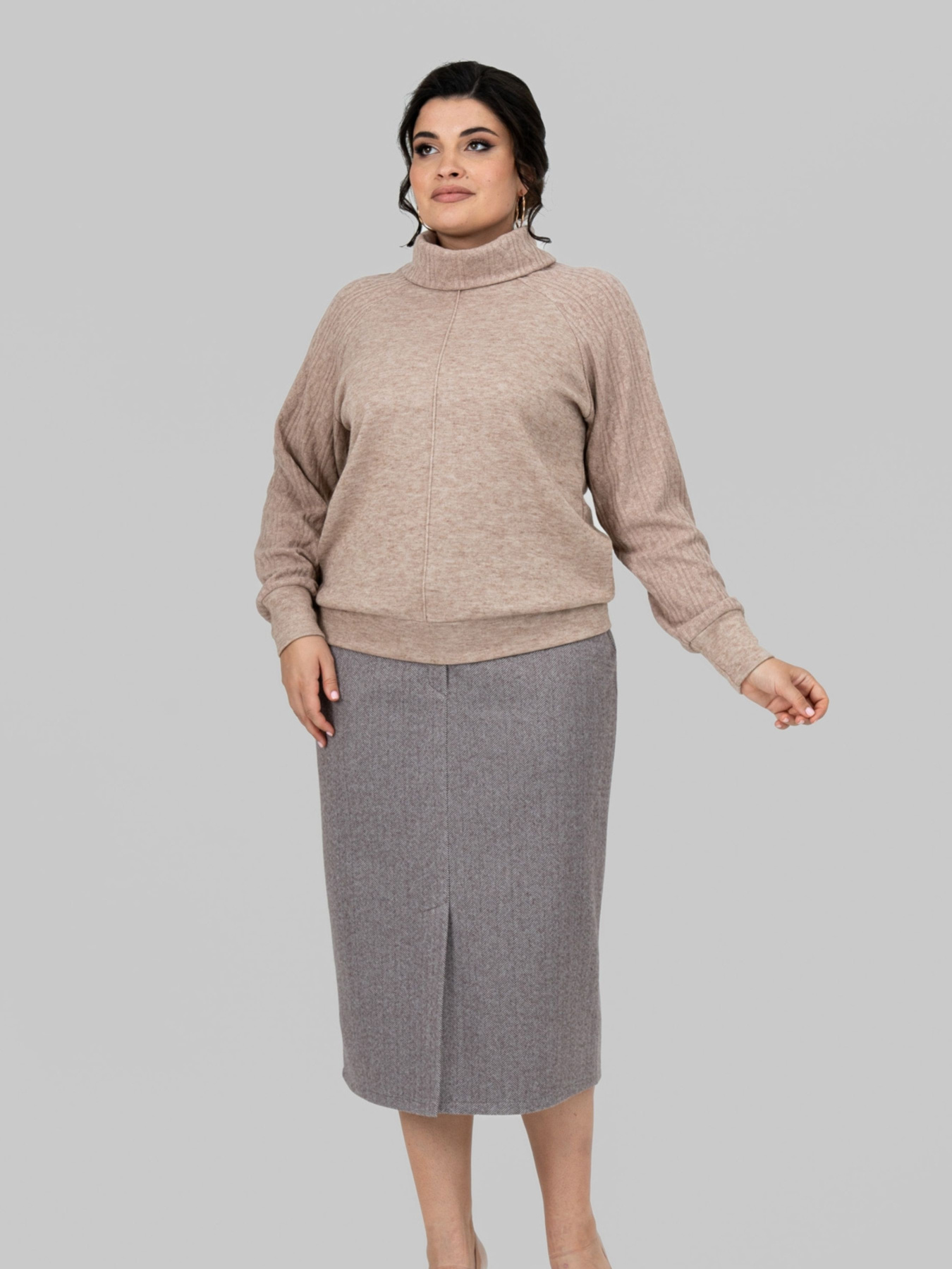 Светр All Posa модель ap102169p-korichnevij Фото