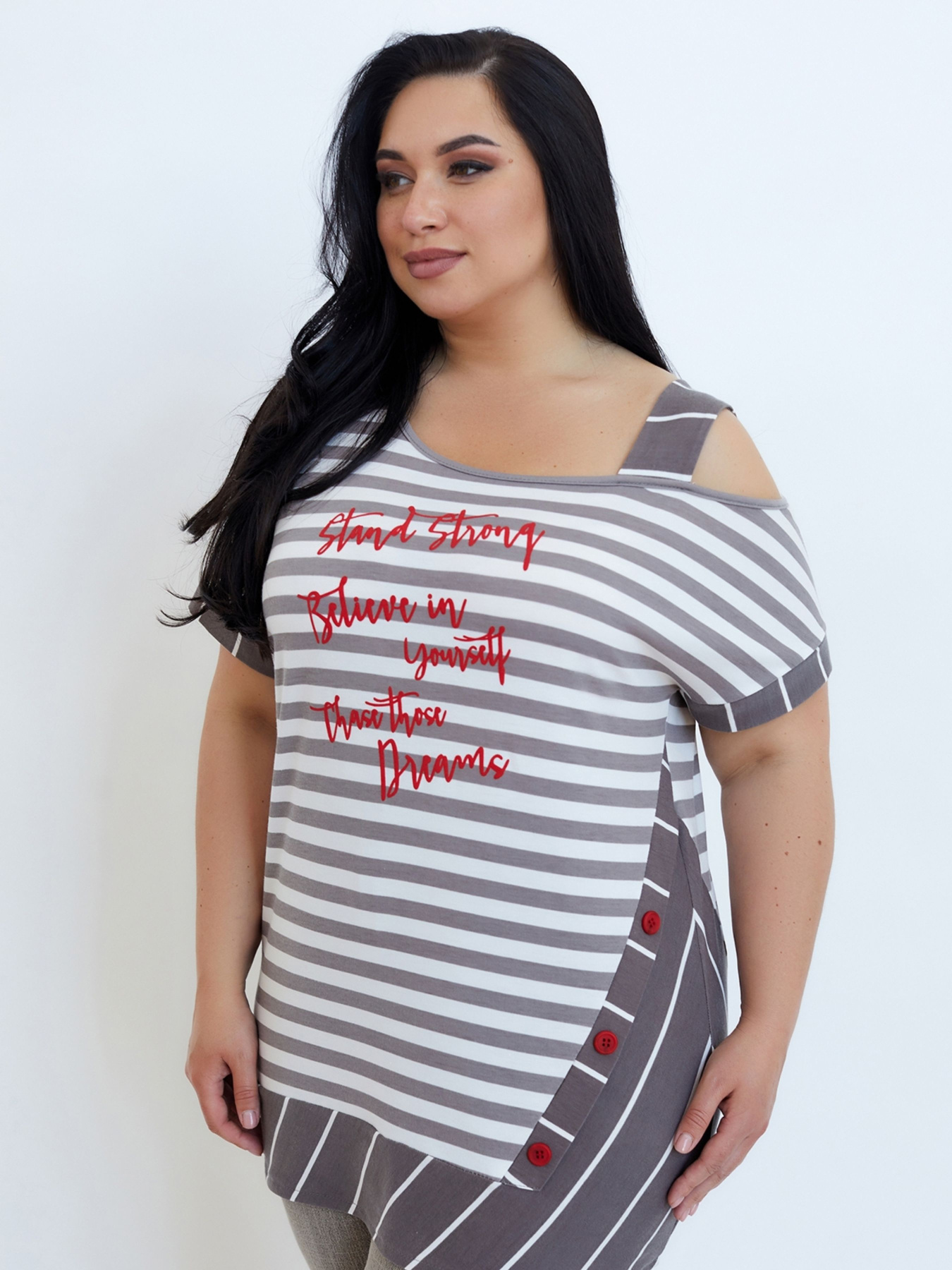 Туніка All Posa модель ap100668p-svtlij-bezh Фото