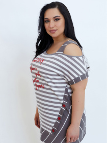 Туніка All Posa модель ap100668p-svtlij-bezh Фото