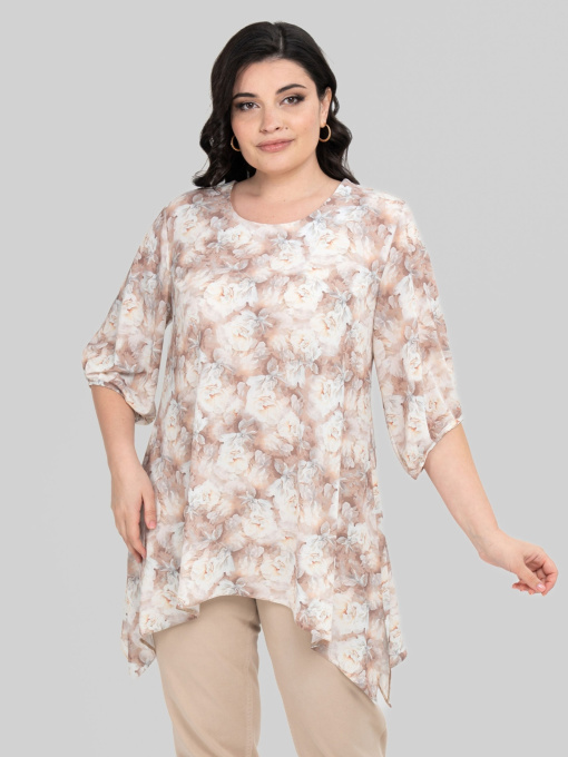 Блуза All Posa модель ap102442p-bezhevij Фото