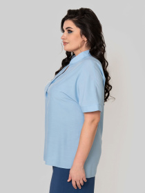 Блуза All Posa модель ap102396p-blakitnij Блуза All Posa модель ap102396p-blakitnij Фото