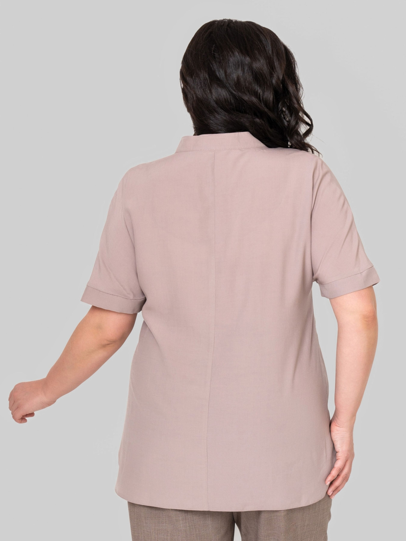 Блуза All Posa модель ap102396p-pudra Фото