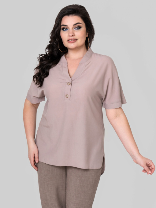 Блуза All Posa модель ap102396p-pudra Фото