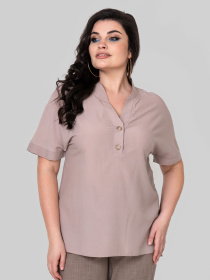 Блуза All Posa модель ap102396p-pudra Блуза All Posa модель ap102396p-pudra Фото