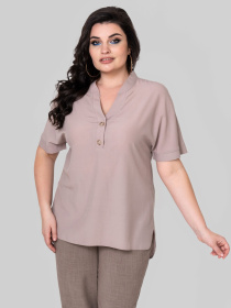 Блуза All Posa модель ap102396p-pudra Фото