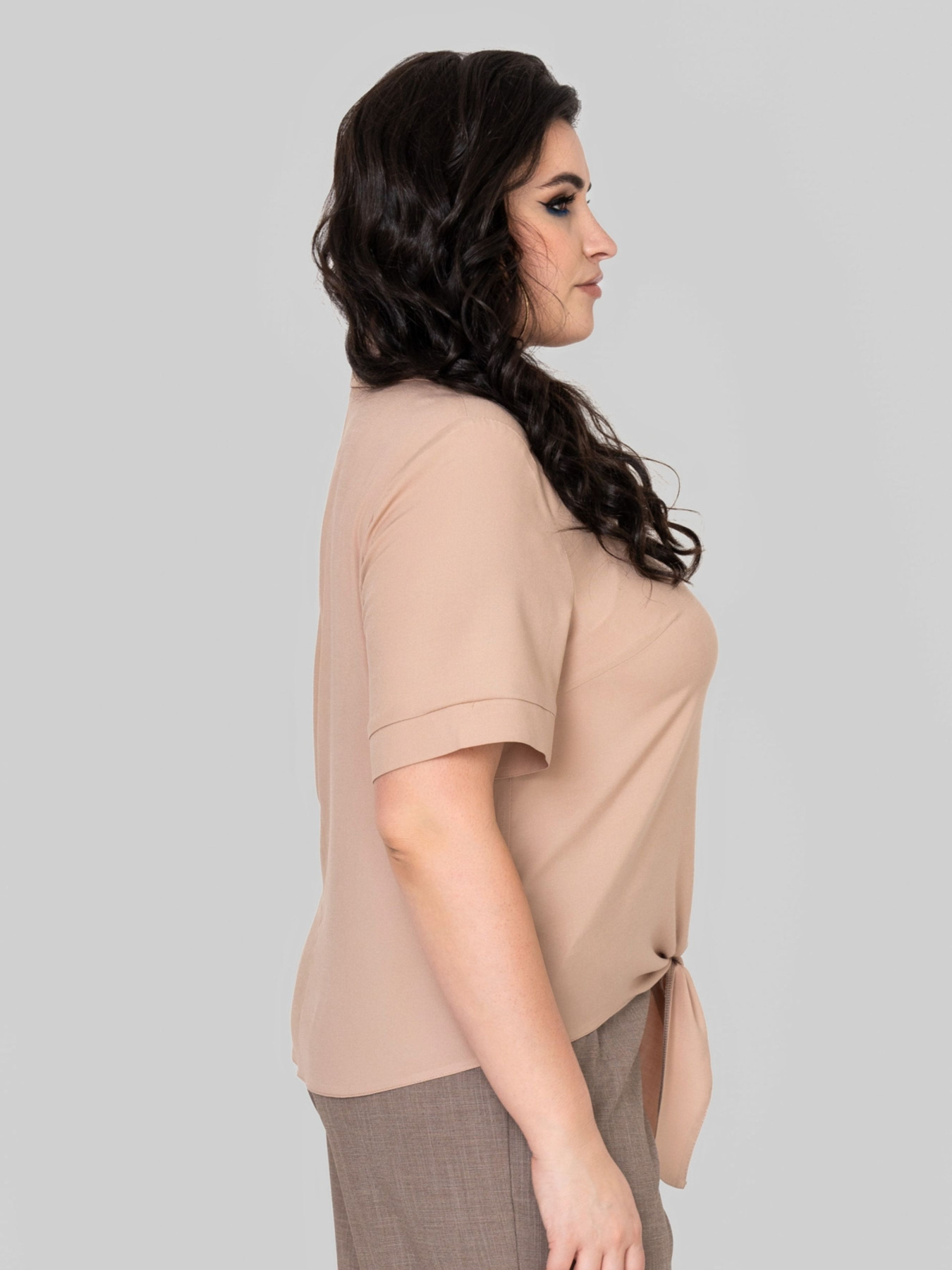 Блуза All Posa модель ap102390p-bezhevij Фото