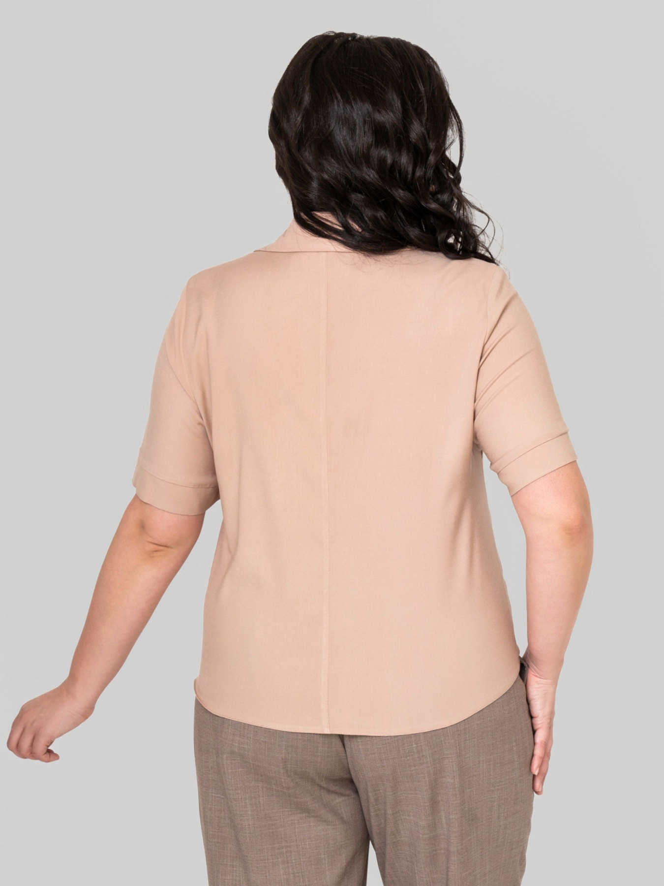 Блуза All Posa модель ap102390p-bezhevij Фото