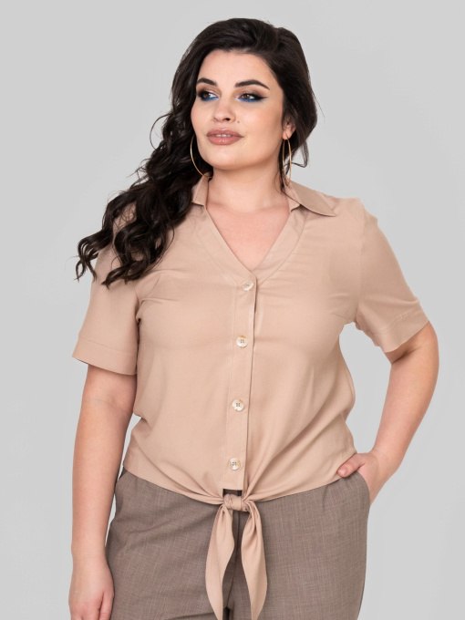 Блуза All Posa модель ap102390p-bezhevij Фото
