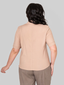 Блуза All Posa модель ap102390p-bezhevij Блуза All Posa модель ap102390p-bezhevij Фото