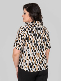 Блуза All Posa модель ap102390p-abstrakcq Фото