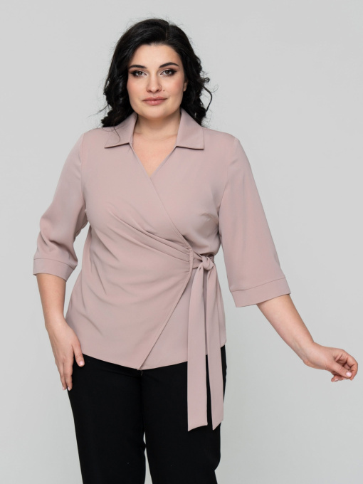 Блуза All Posa модель ap102337p-pudra Фото