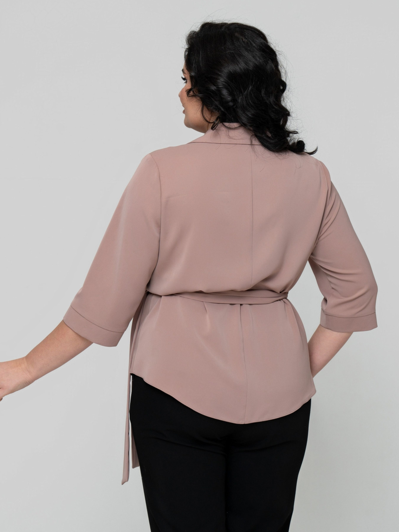 Блуза All Posa модель ap102337p-bezhevij Фото