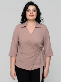 Блуза All Posa модель ap102337p-bezhevij Блуза All Posa модель ap102337p-bezhevij Фото