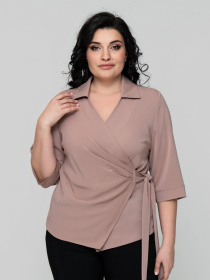 Блуза All Posa модель ap102337p-bezhevij Фото