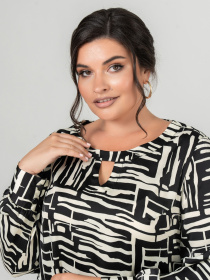 Блуза All Posa модель ap102114p-abstrakcq Фото