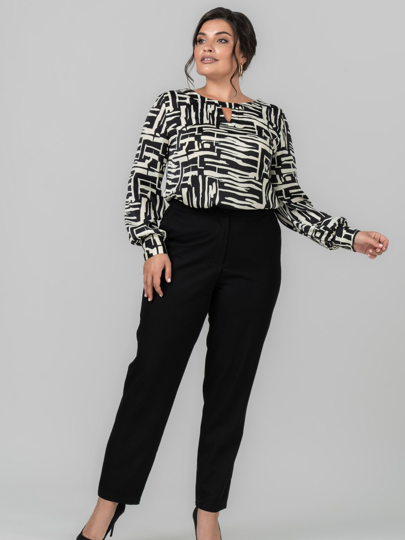 Блуза All Posa модель ap102114p-abstrakcq Фото