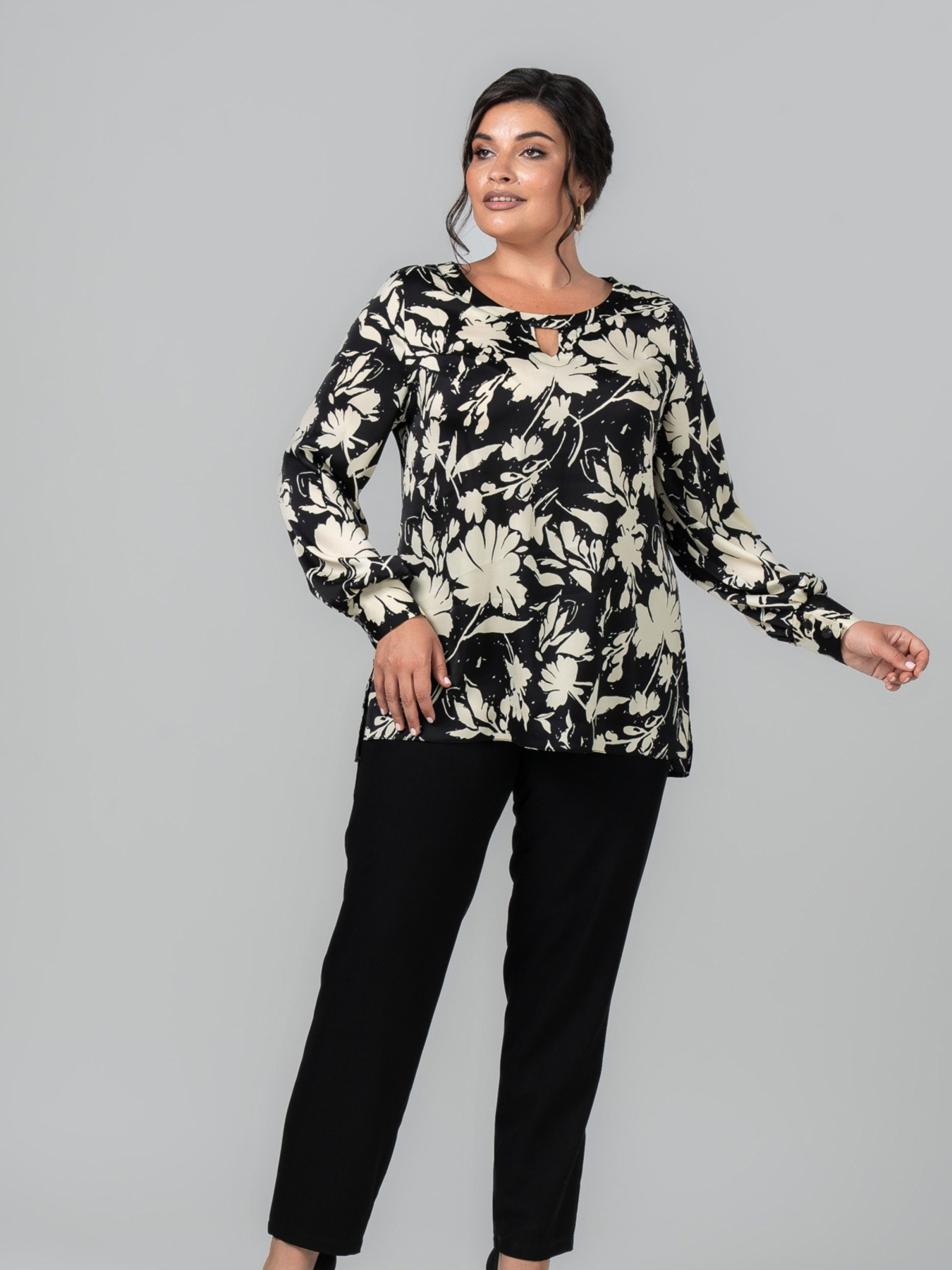 Блуза All Posa модель ap102114p-listq Фото