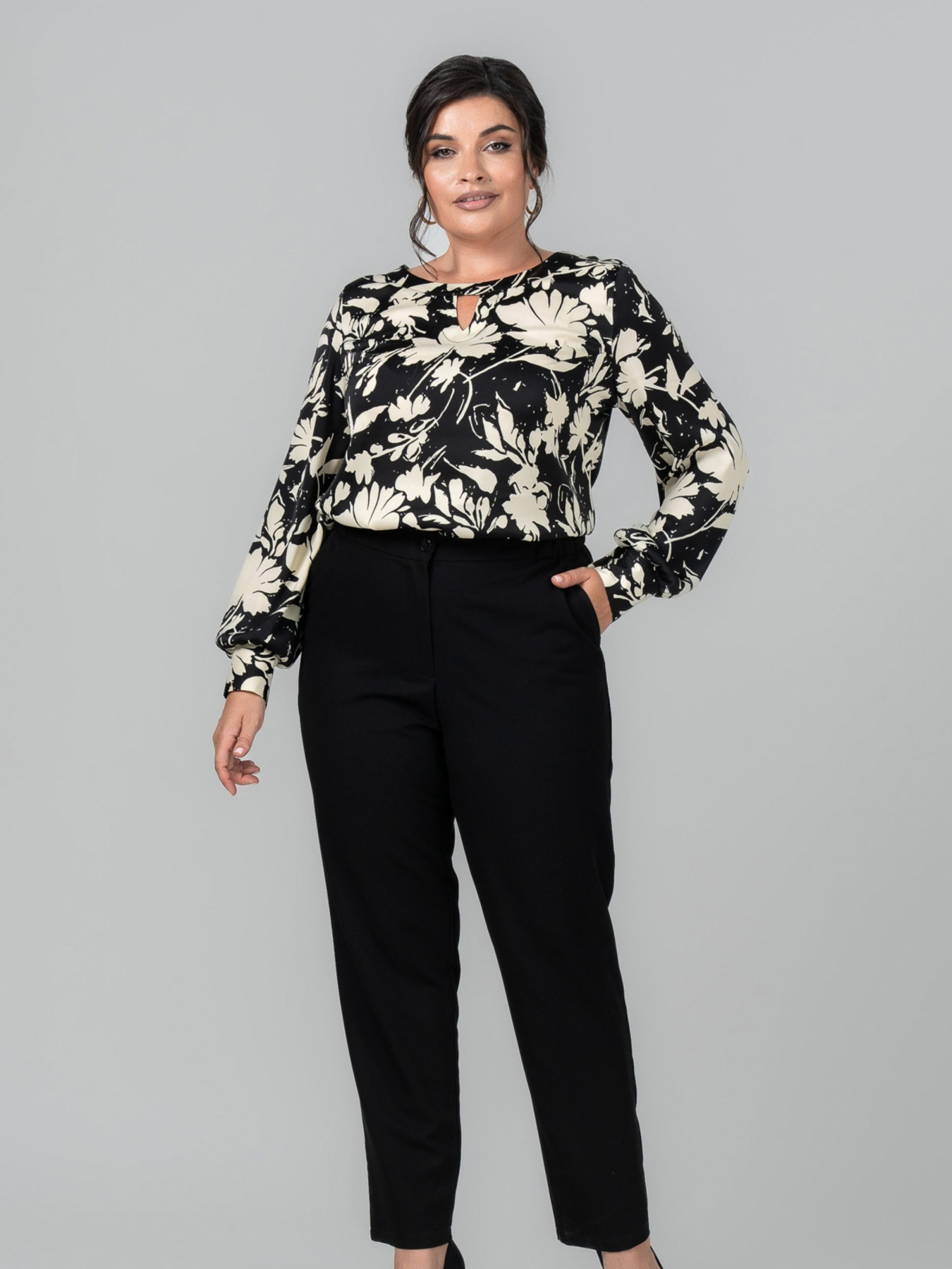 Блуза All Posa модель ap102114p-listq Фото