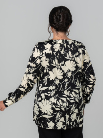 Блуза All Posa модель ap102114p-listq Фото