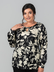 Блуза All Posa модель ap102114p-listq Фото